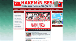 Desktop Screenshot of hakeminsesi.com.tr