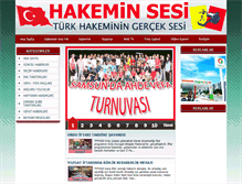 Tablet Screenshot of hakeminsesi.com.tr